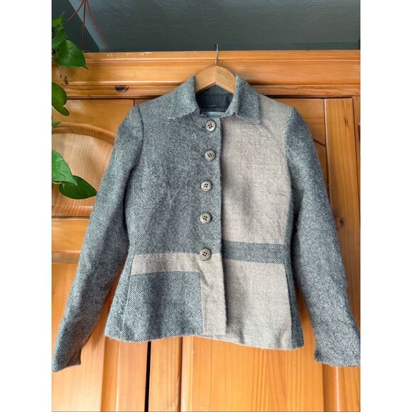 Roberto Quaglia Wool Alpaca Jacket EU 36 / US 4 - Picture 1 of 13